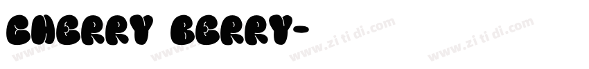 Cherry Berry字体转换